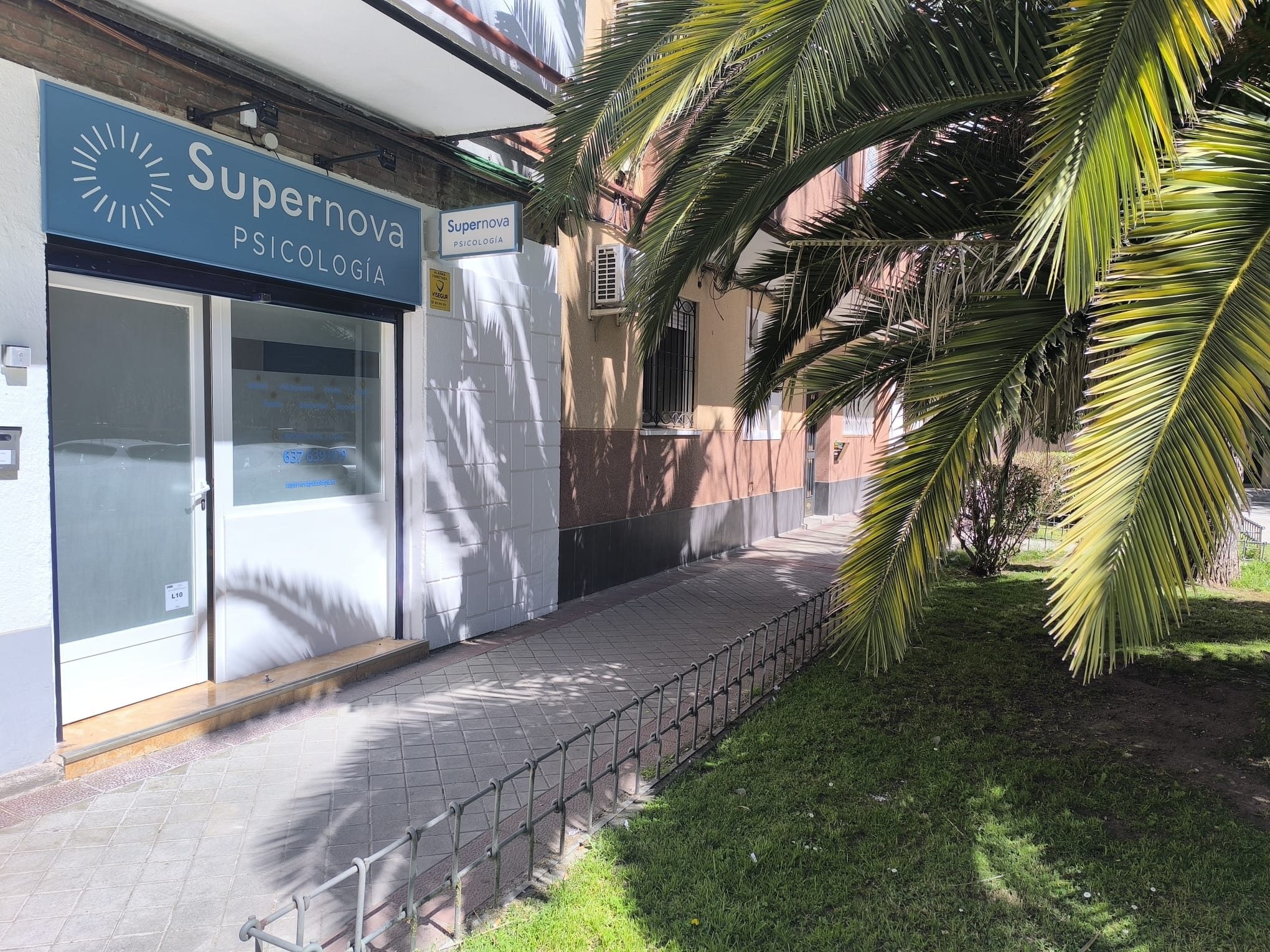 entrada al centro